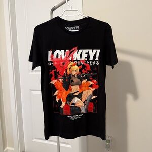 Low key Black kyubi t- shirt size S